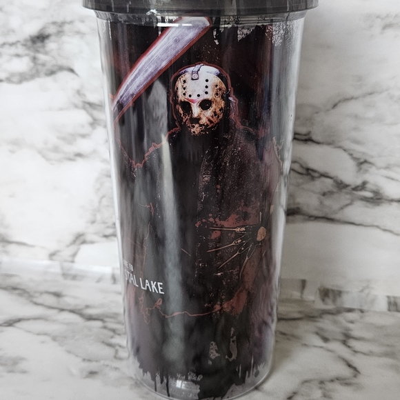 NWT Cold Drink Tumbler with Reusable Straw 20oz Various Styles - Picture 9 of 12